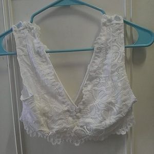 White Bralette